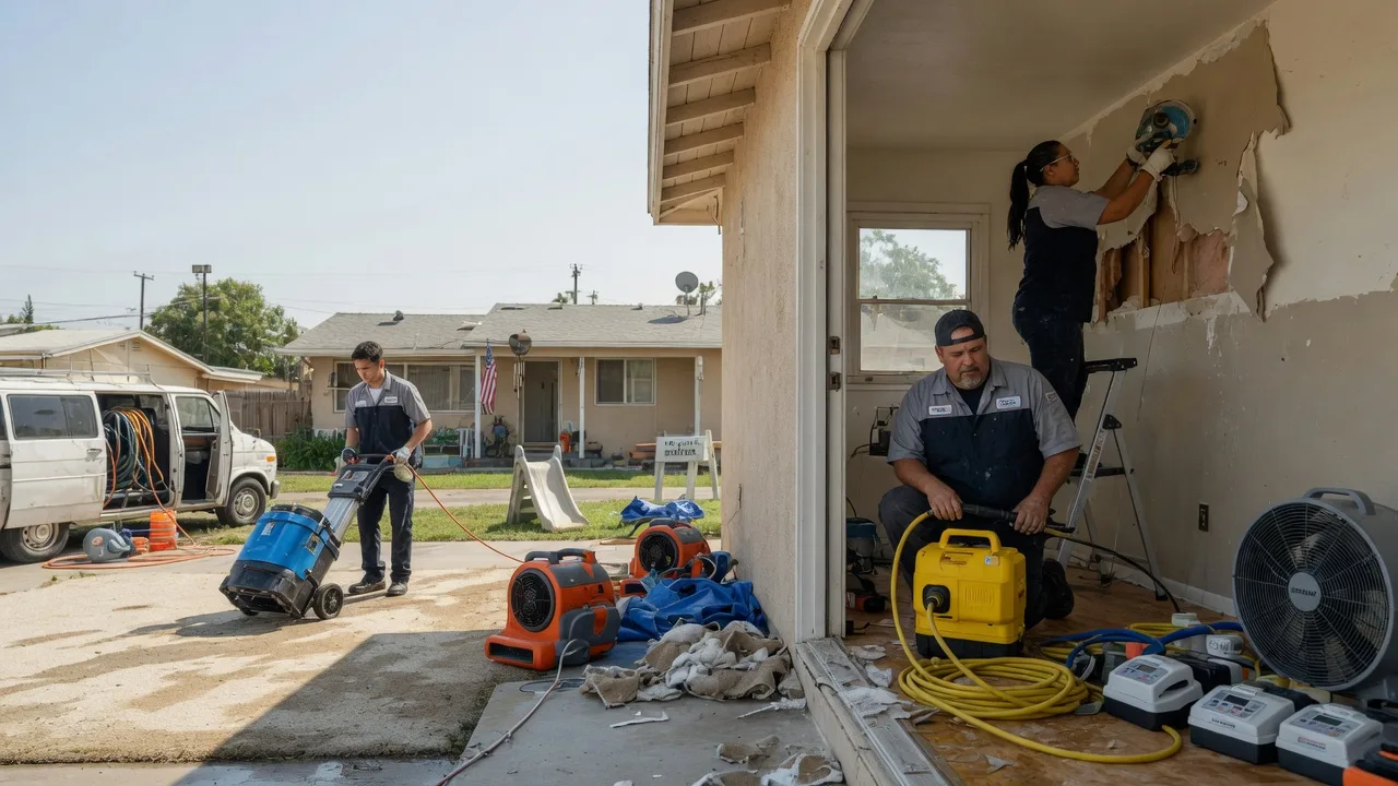 Water Damage Restoration in Twin Bridges, CA near me